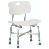 Compass Health ProBasics Bariatric Shower Chair with Back, 500 lb Capacity